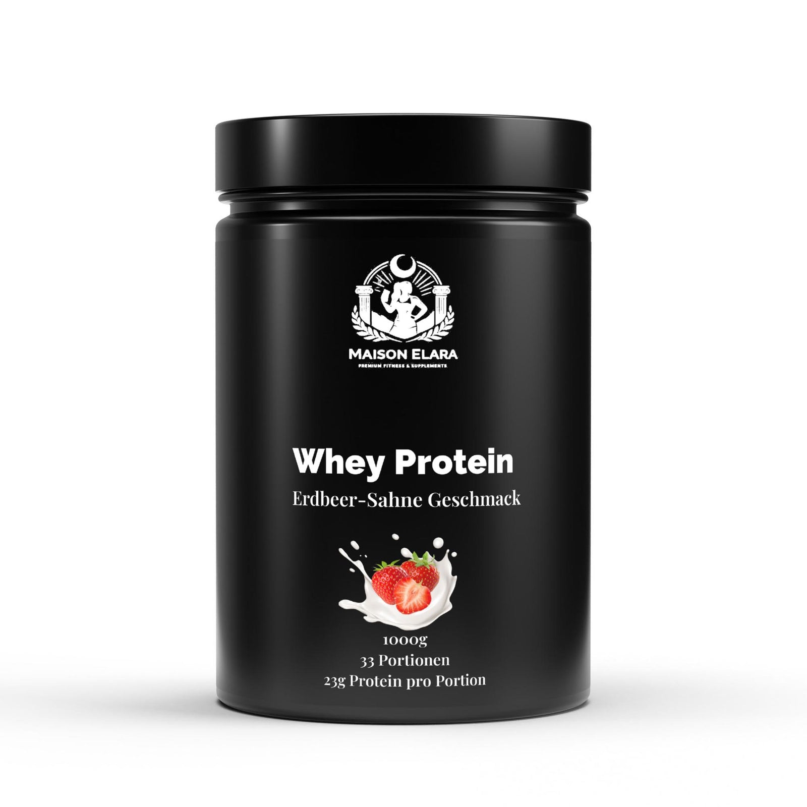 Premium Whey Protein Erdbeere - 1.000g