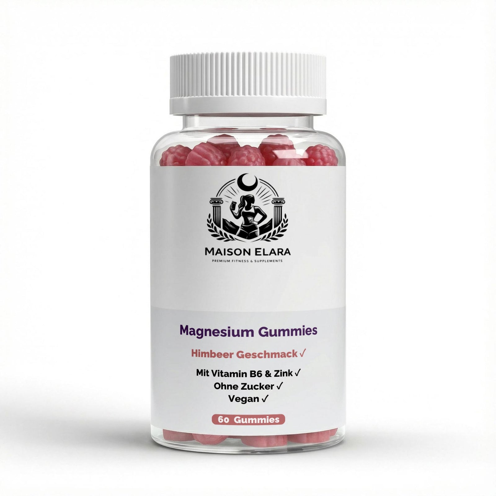 Magnesium + Zink + B6 Gummies - 60 Stk.