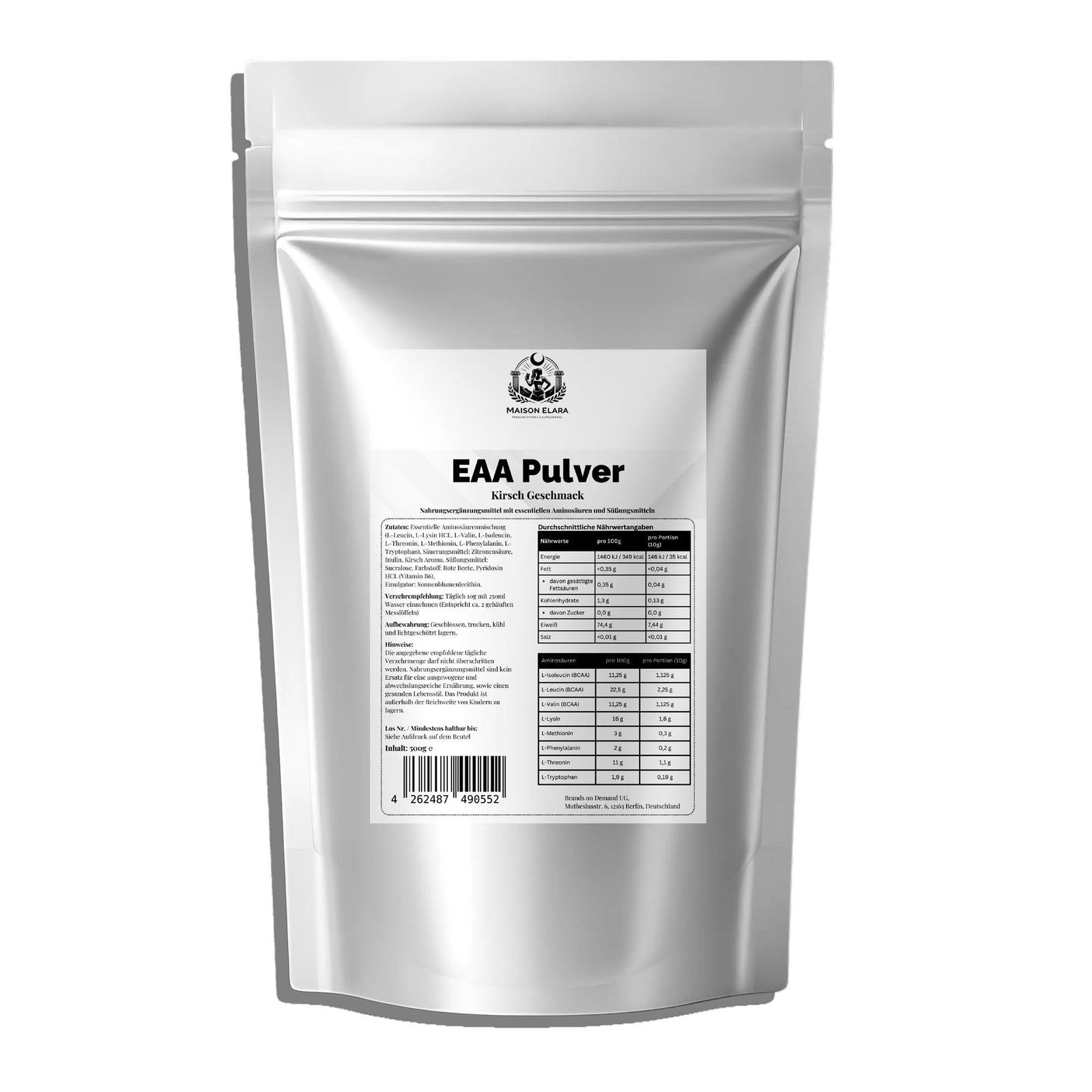 EAA (Essentielle Aminosäuren) Kirsche - 500g