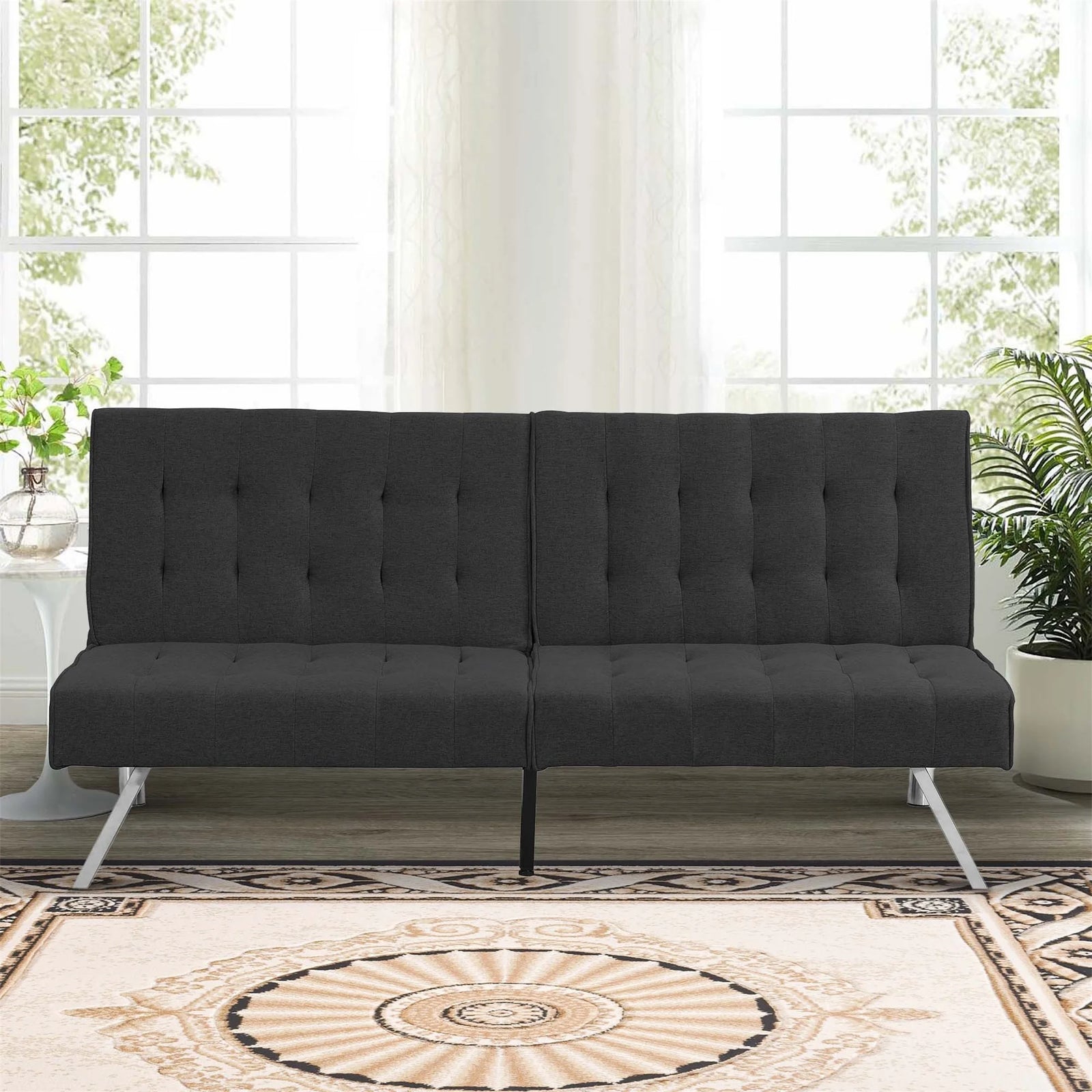 Linen Futon Sofa