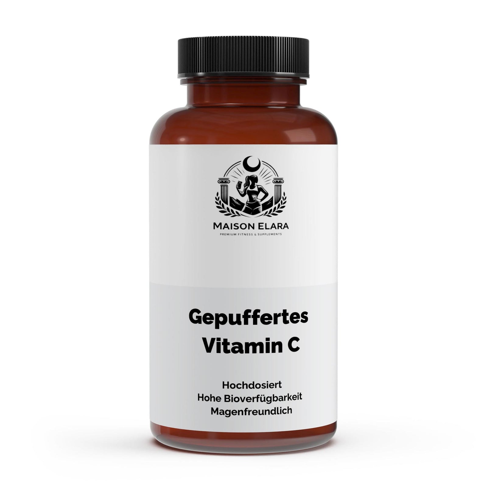 Gepuffertes Vitamin C 500mg + Magnesium - 240 Kapseln