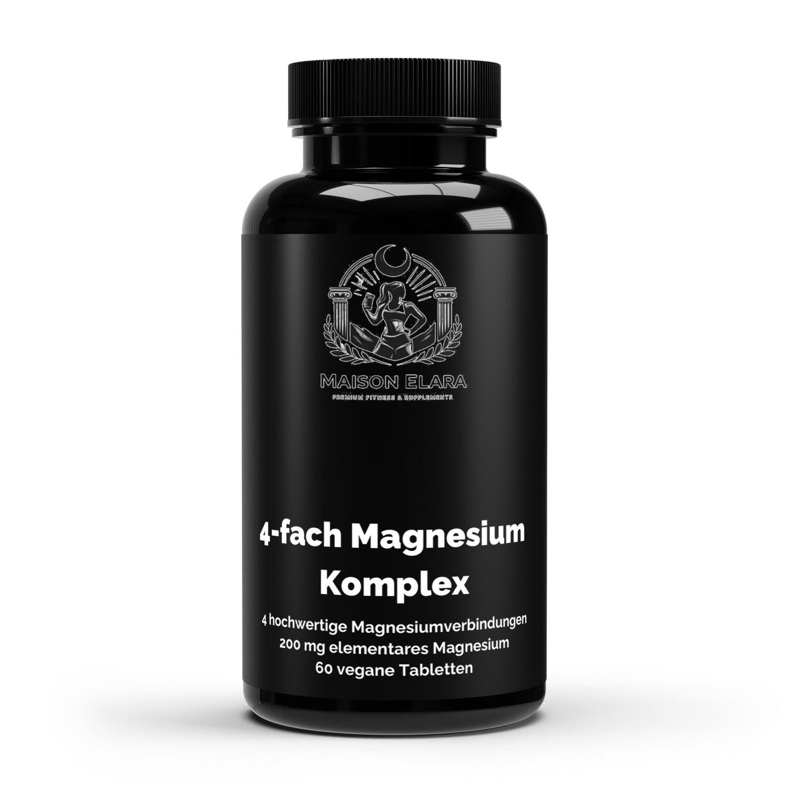 Magnesium 4fach Komplex - 60 vegane Tabletten