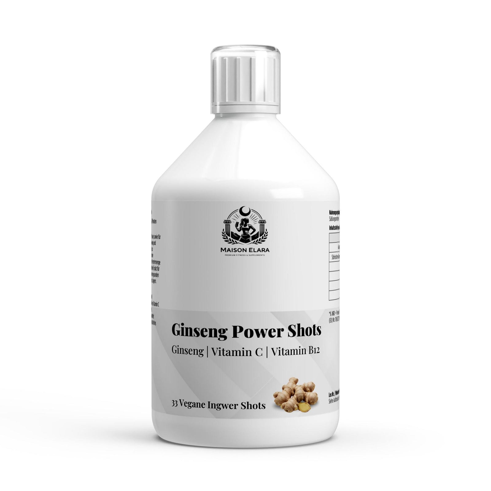 Ginseng Power Plus+ - 50 Shots - 500ml